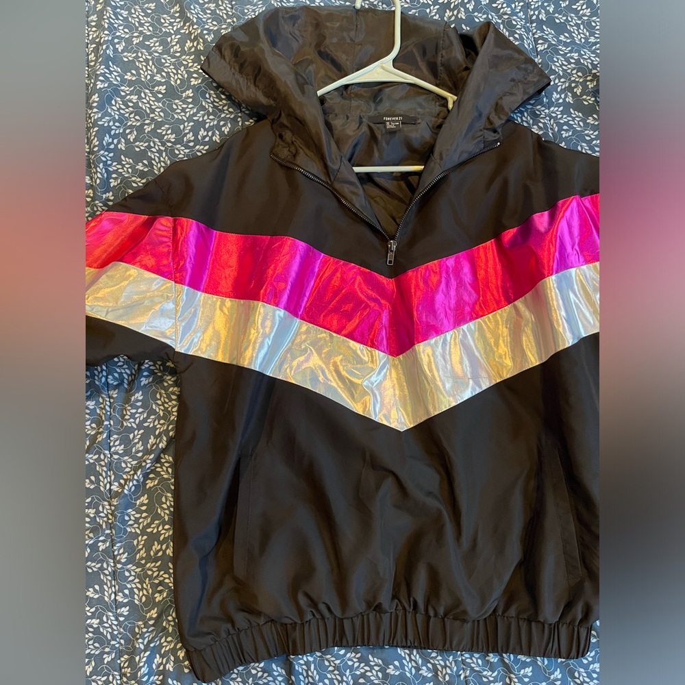 Retro pullover jacket